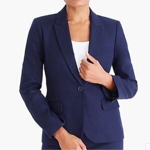 J. Crew Factory Cotton Work Blazer